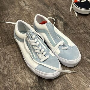 Classic Vans never worn. Old skool style.